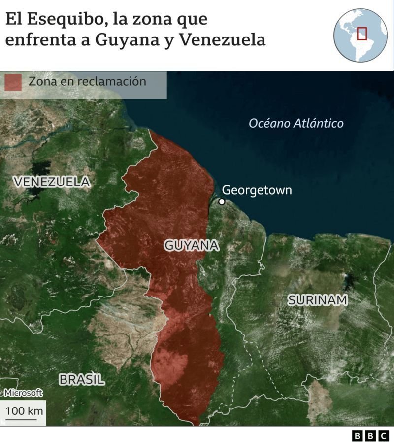 El Essequibo: Excusas para desplazar pueblos, extraer recursos y mantenerse en el poder